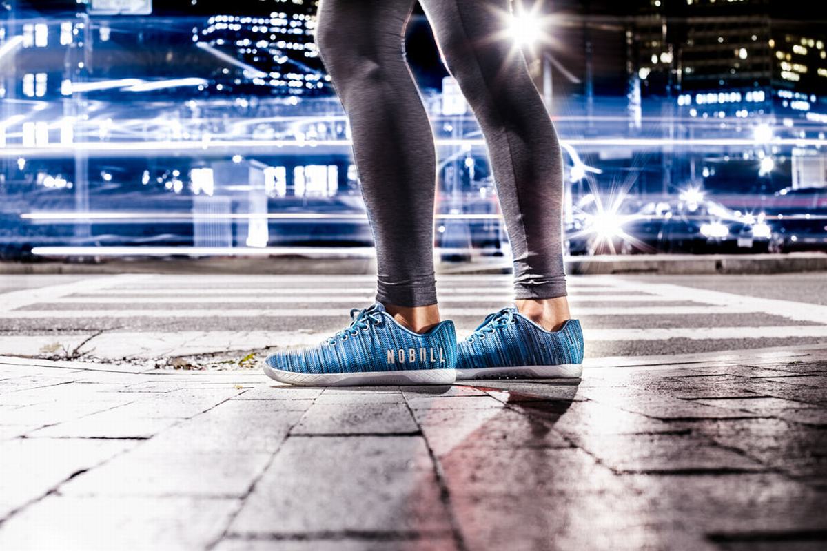 Nobull Superfabric Women's Trainers Blue | Australia (LB0815)
